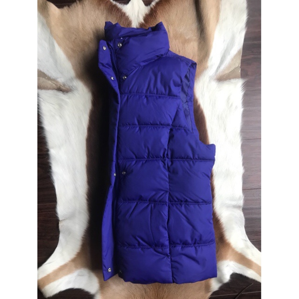 Purple Gap Puffer Vest • NWT • Large